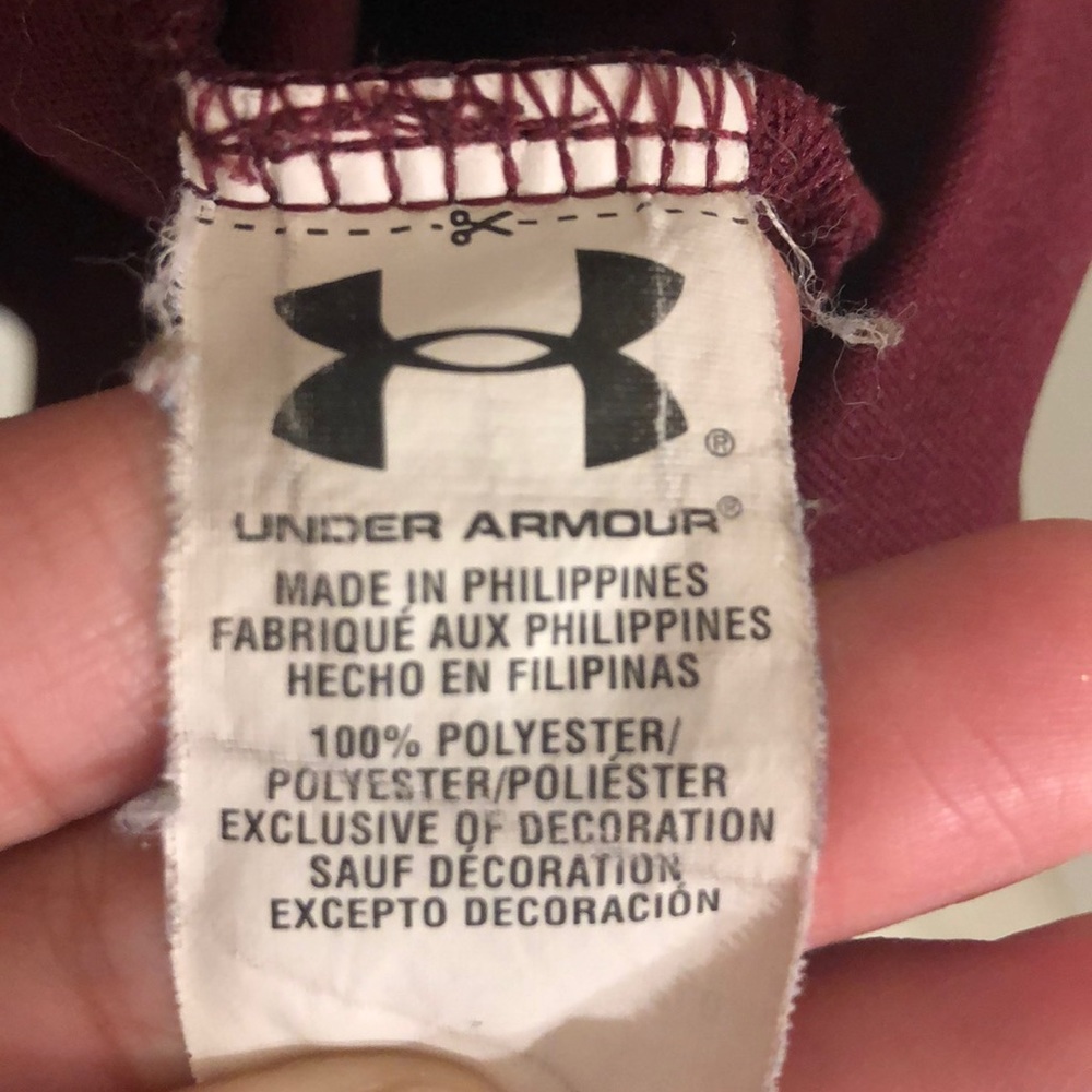 Maroon underarmor pullover - Picture 4 of 4